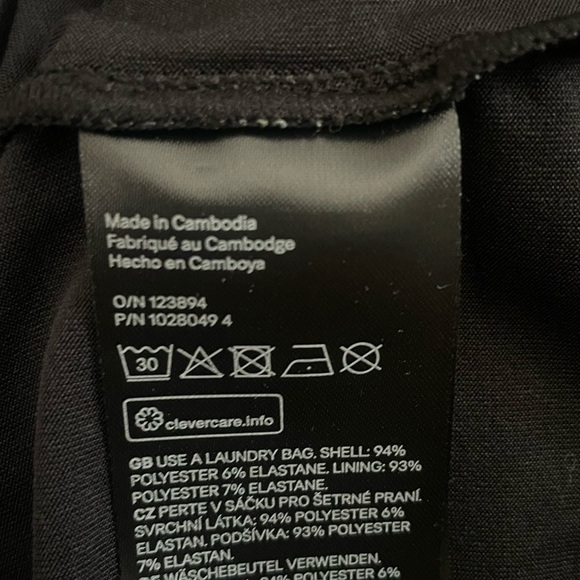 H&M Yellow Plaid Mesh Long Sleeve Dress - Picture 5 of 6